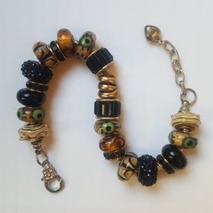 New Beaded Evil Eye Adjustable Bracelet